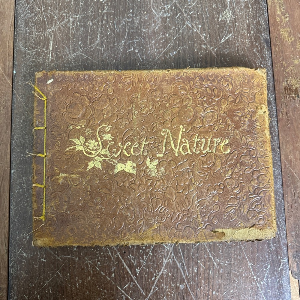 Sweet Nature & Other Poems Robert Ellice Mack Leather Bound Undated Antiquarian